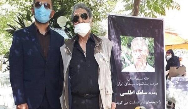 عکس جدید سیامک اطلسی
