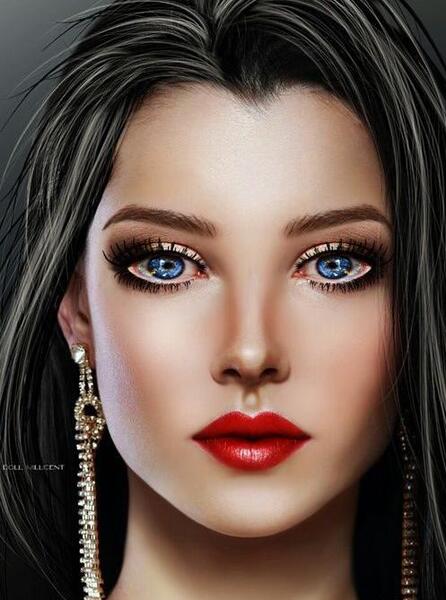 عکس نقاشی فانتزی آسان و زیبا