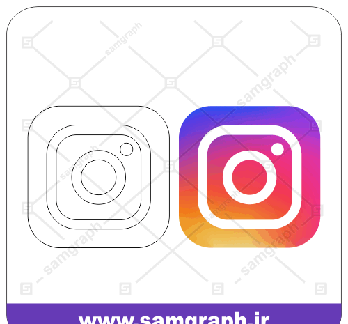 عکس دانلود وکتور اینستاگرام