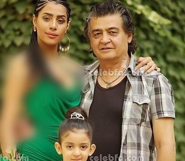 عکس همسر و فرزند رضا رویگری