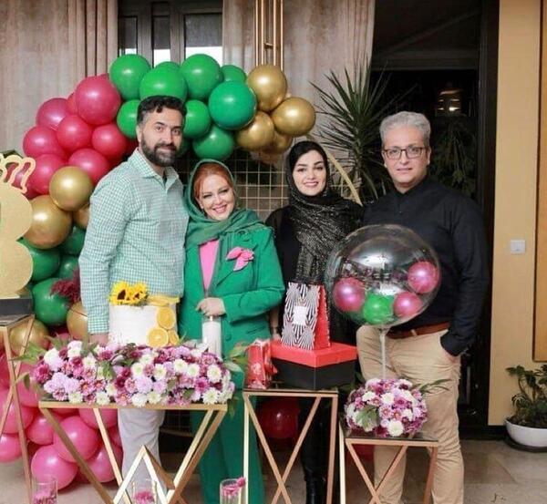 عکس بهاره رهنما خانواده اش