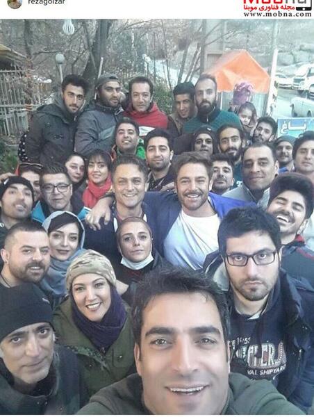 عکس بهاره کیان افشار محمدرضا گلزار