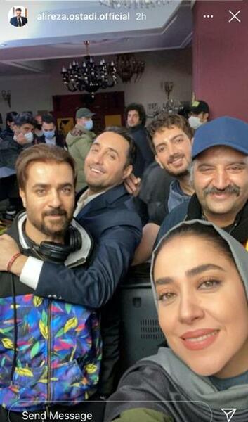 عکس بهاره کیان افشار محمدرضا گلزار