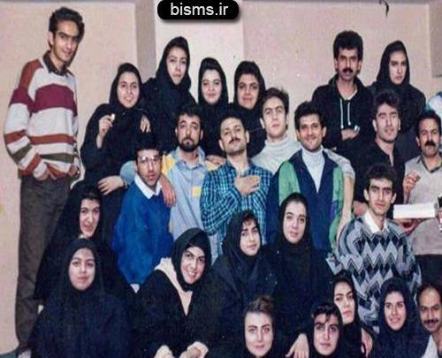 عکس رضا بنفشه خواه و همسرش