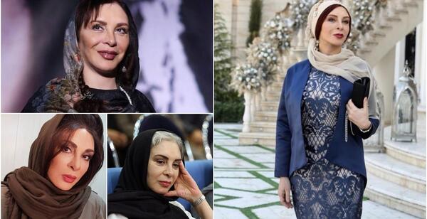 عکس پدر و مادر افسانه بایگان