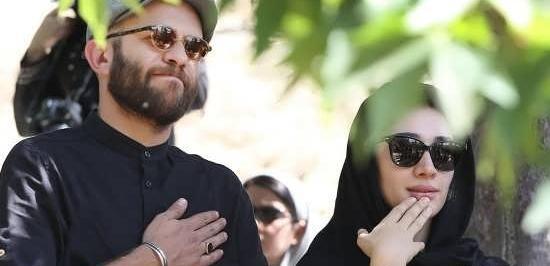 عکس مینا ساداتی وهمسرش بابک حمیدیان