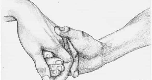 عکس نقاشی عاشقانه ساده
