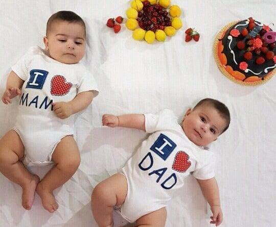 عکس ماهگرد دوقلو