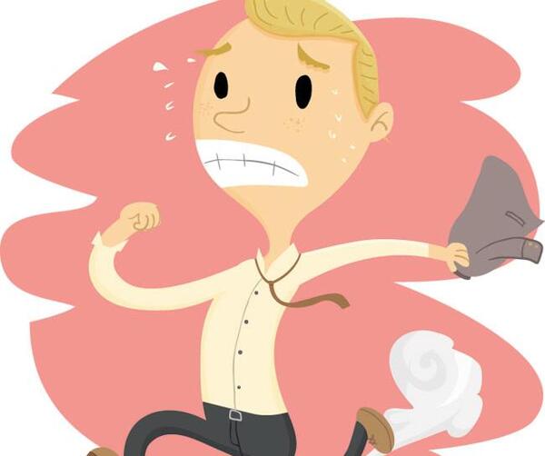 عکس در حال فرار