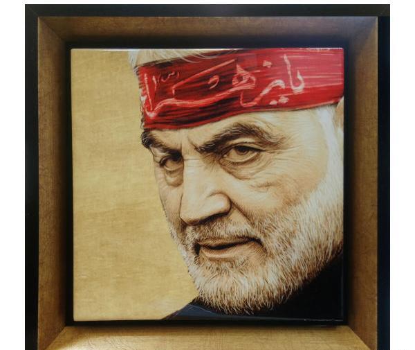 قاب عکس حاج قاسم سلیمانی دیجی کالا