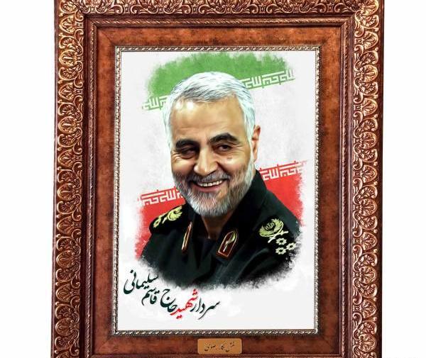 قاب عکس حاج قاسم سلیمانی دیجی کالا