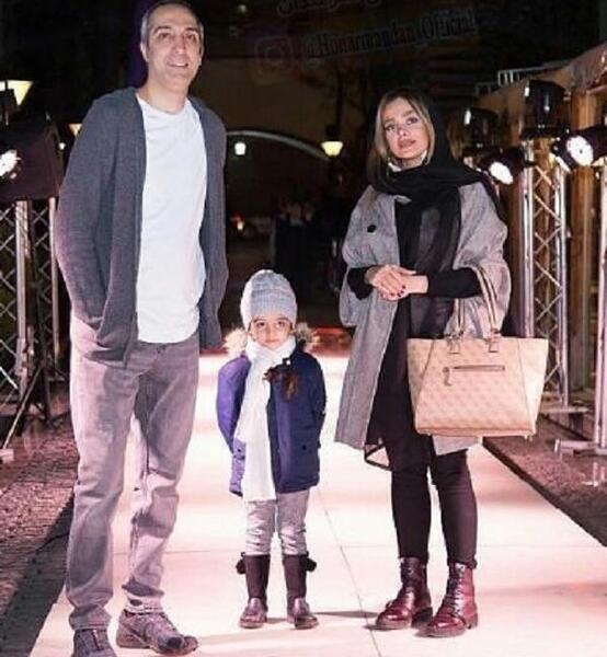 عکس جدید امیر مهدی ژوله و همسرش