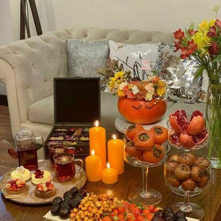 عکس های بهاره رهنما شب یلدا