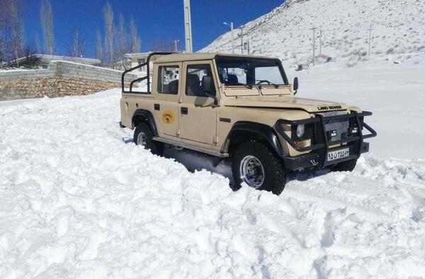 عکس پاژن در برف