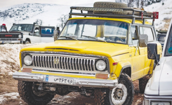 عکس پاژن در برف