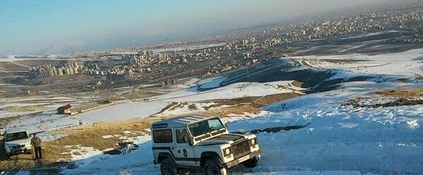 عکس پاژن در برف