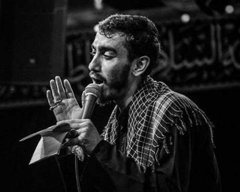 عکس پرچم سیاهت رو گنبد دلم رو برده
