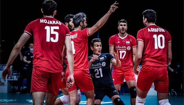 عکس بازیکنان تیم والیبال ایران