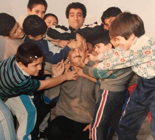 عکس کودکی علیرضا خمسه