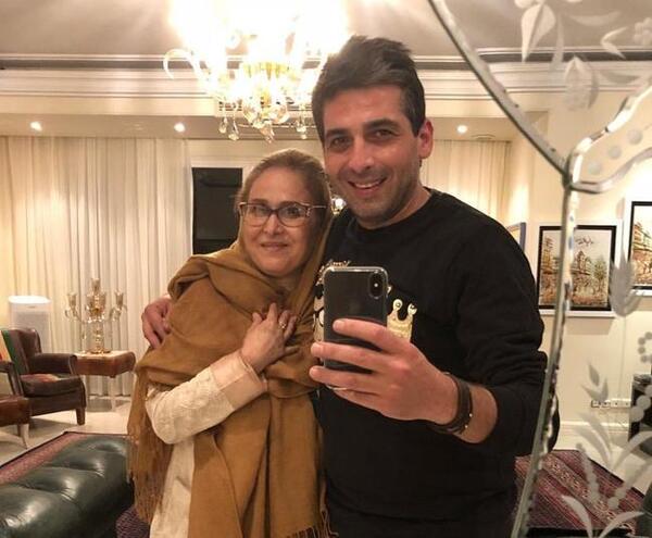 عکس حمید گودرزی با همسر جدیدش