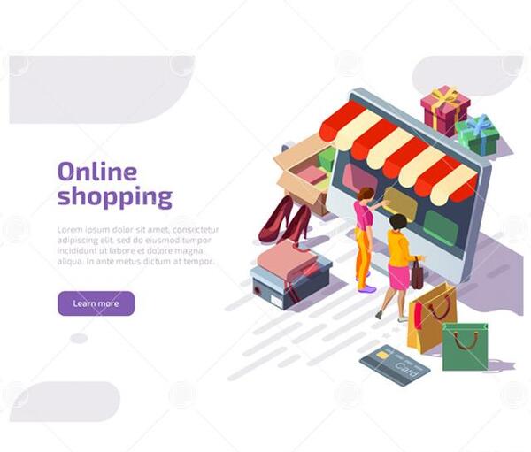 عکس دانلود وکتور فروشگاه