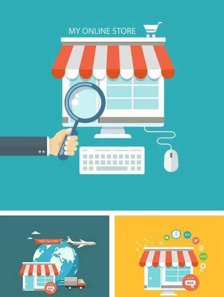 عکس دانلود وکتور فروشگاه