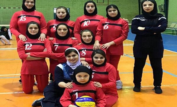 عکس والیبال نشسته بانوان