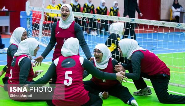 عکس والیبال نشسته بانوان