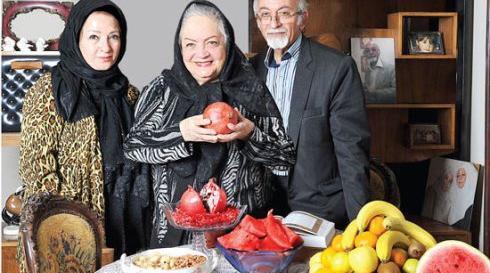عکس جوانی و پیری شهلا ریاحی