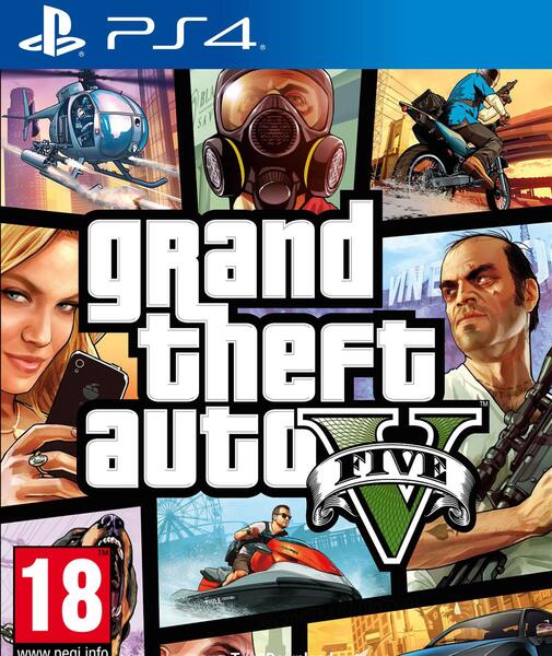 عکس بازی gta v برای ps4
