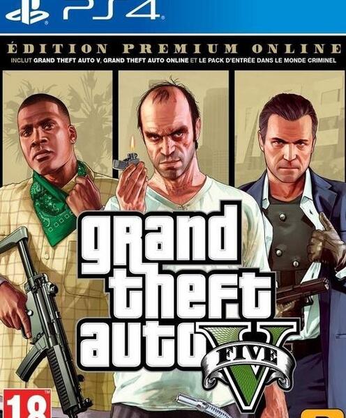 عکس بازی gta v برای ps4