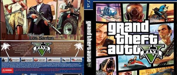 عکس بازی gta v برای ps4