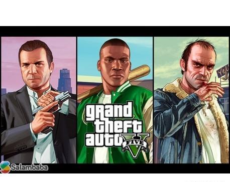 عکس بازی gta v برای ps4