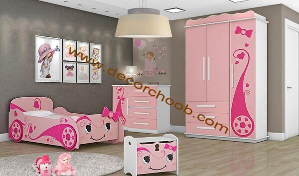 عکس وسایل اتاق خواب دخترانه
