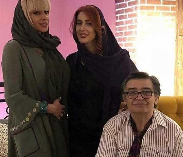 عکس رضا رویگری و همسرانش