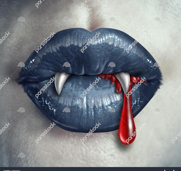 عکس های زامبی خون آشام