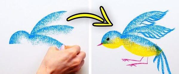 عکس ایده برای نقاشی خلاقانه