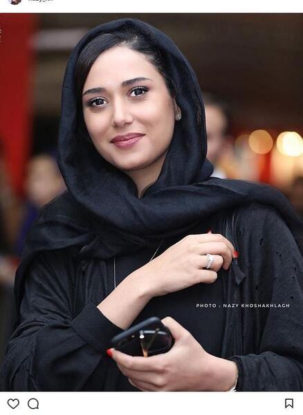عکس پریناز ایزدیار در جشنواره