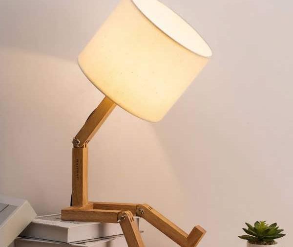 عکس آباژور ایستاده چوبی