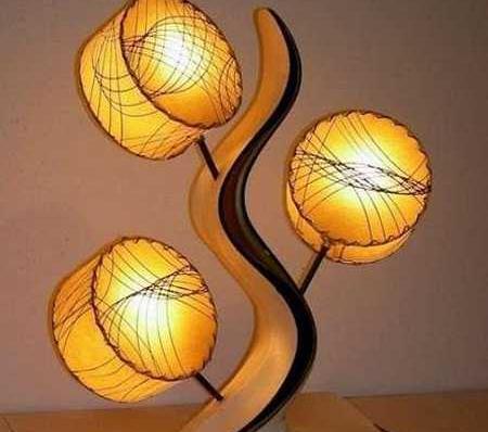 عکس آباژور ایستاده چوبی