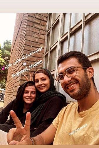 عکس کودکی سولماز غنی