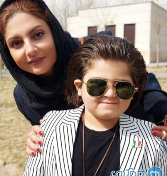 عکس کودکی سولماز غنی