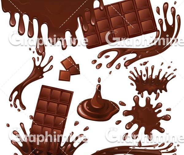 عکس دانلود وکتور شکلات