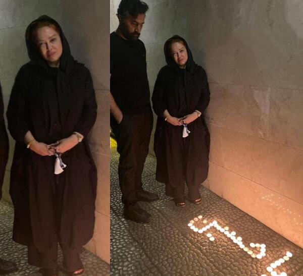 عکس بهاره رهنما با ماسک