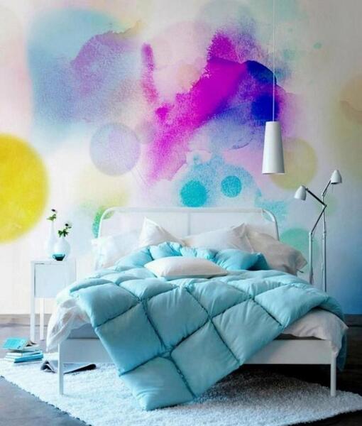 عکس ایده برای نقاشی ابرنگ