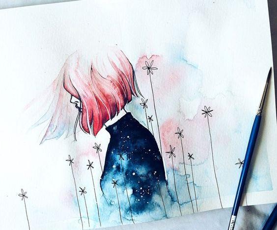 عکس ایده برای نقاشی ابرنگ