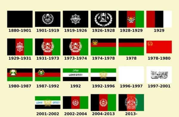عکس پرچم جدید افغانستان