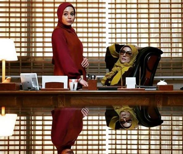 عکس های سانیا سالاری در سریال دلدادگان