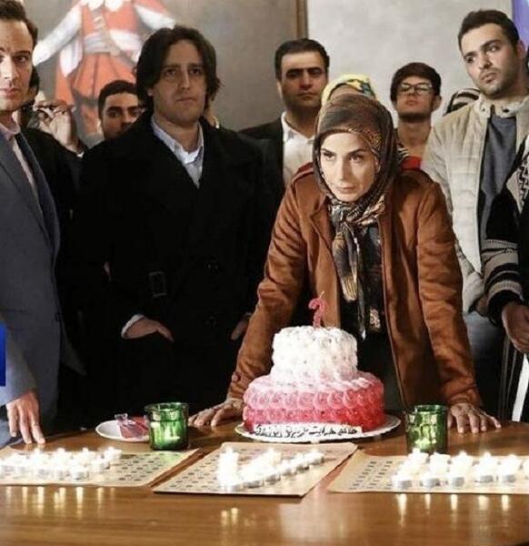 عکس تولد سیما تیرانداز