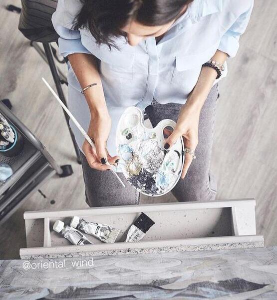 عکس ایده عکاسی نقاشی